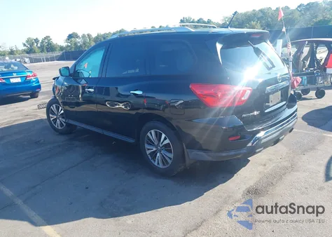 2017 Nissan Pathfinder S из США, поврежденный, VIN 5N1DR2MN5HC905168